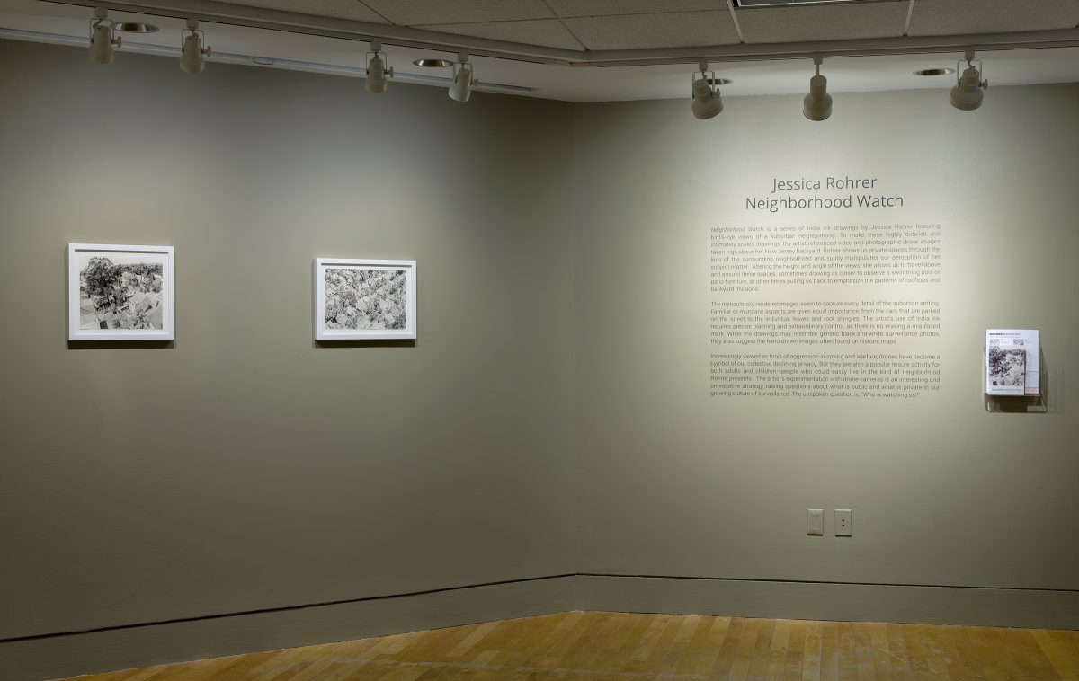 gallery shot of Jessica Rohrer exhibition