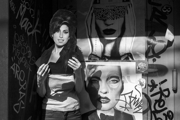 Amy-Winehouse in W’burg image from "Me as Her" exhibition