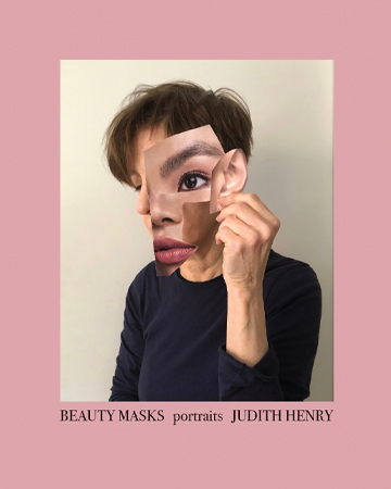 cover exhibition cover of "Beauty Masks portraits" by Judith Henry