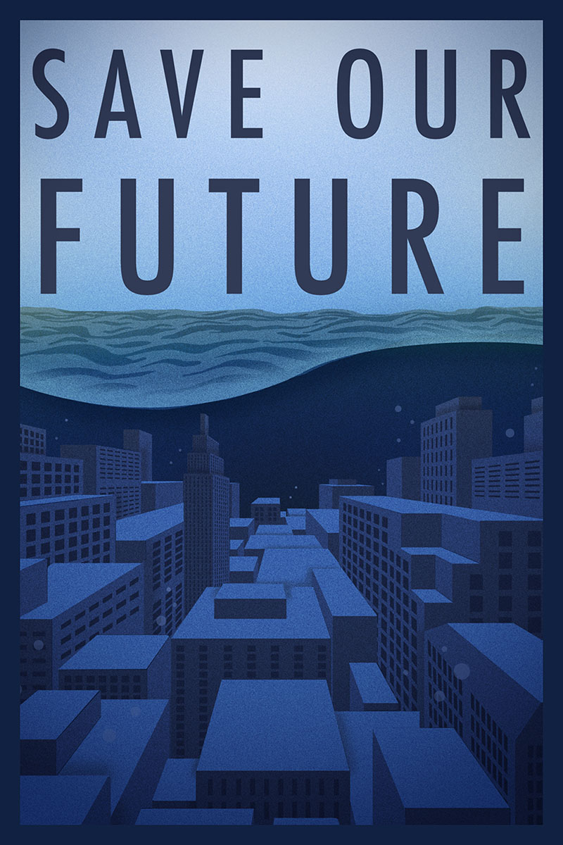 Artwork Save Our Future by Sofia Rodriguez