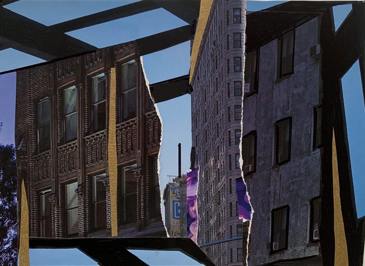 Flat Iron Collage by Jennifer Markovitz