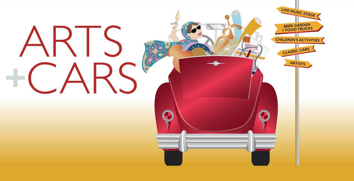 Logo for Arts + Cars Logo
