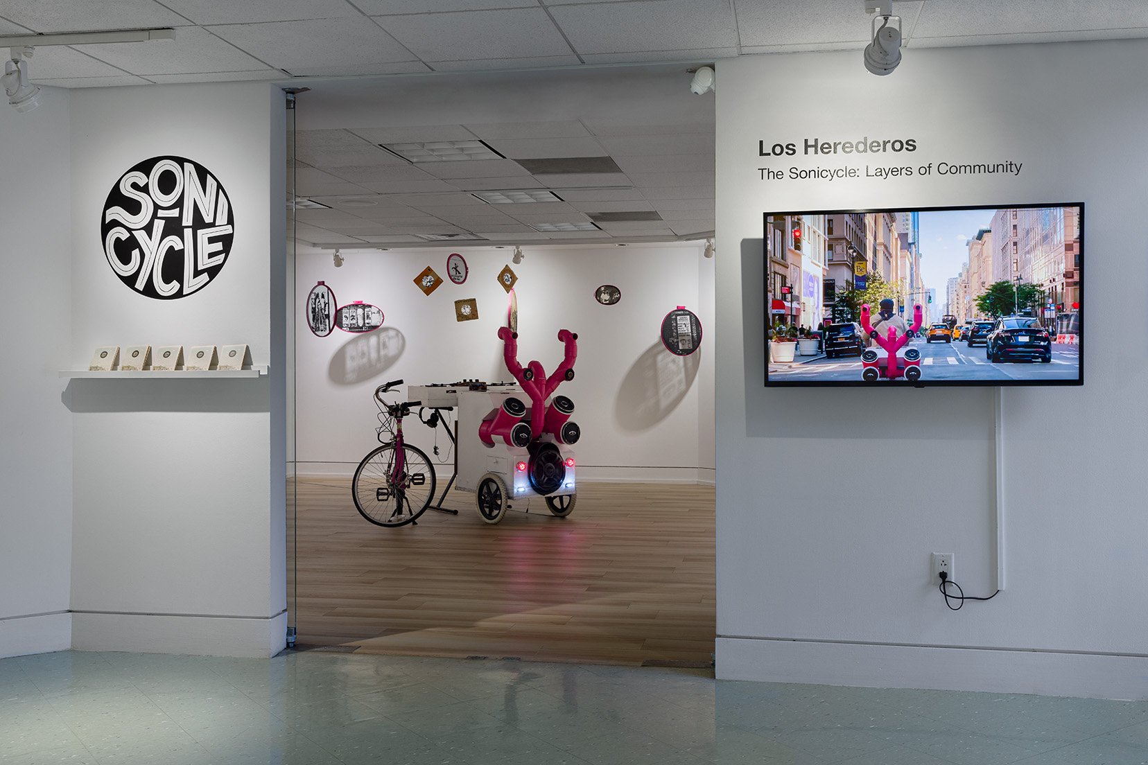 Sonicycle exhibition at the Visual Arts Center of NJ