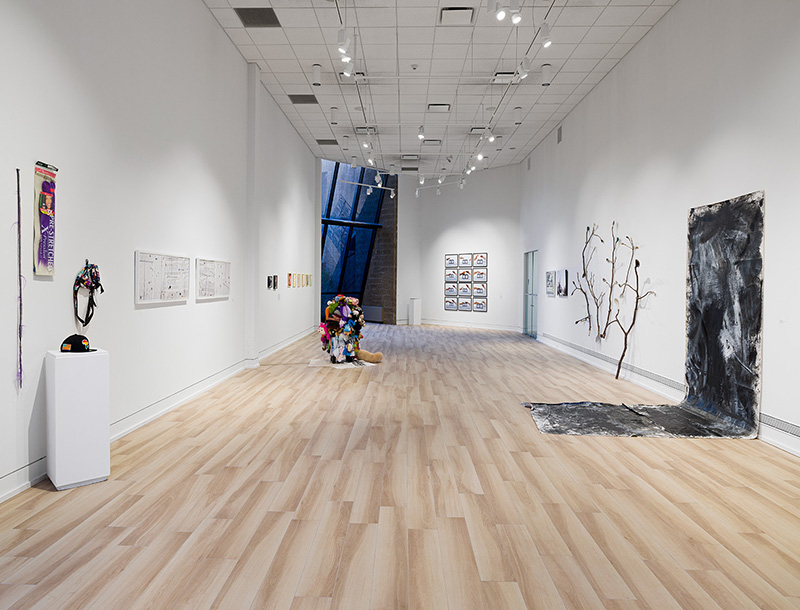 A view of the Art Center's Main Gallery.