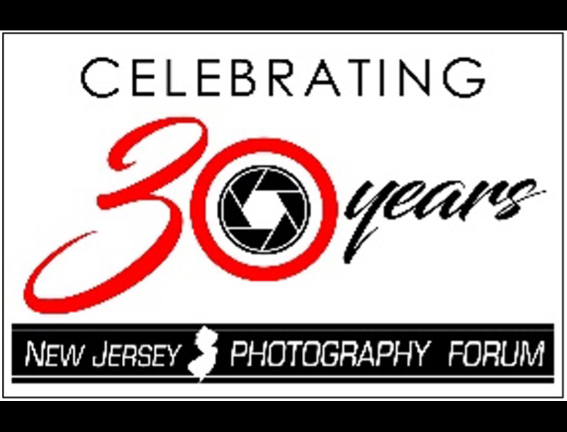 NJ Photography Forum's 30th Anniversary Logo